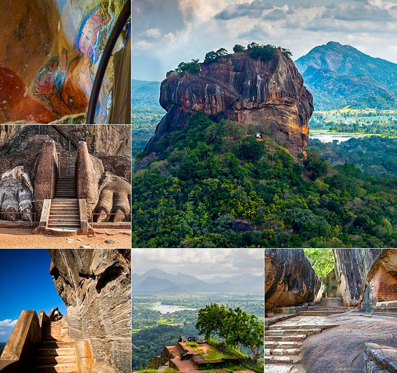 Explore Sigiriya Rock Fortress